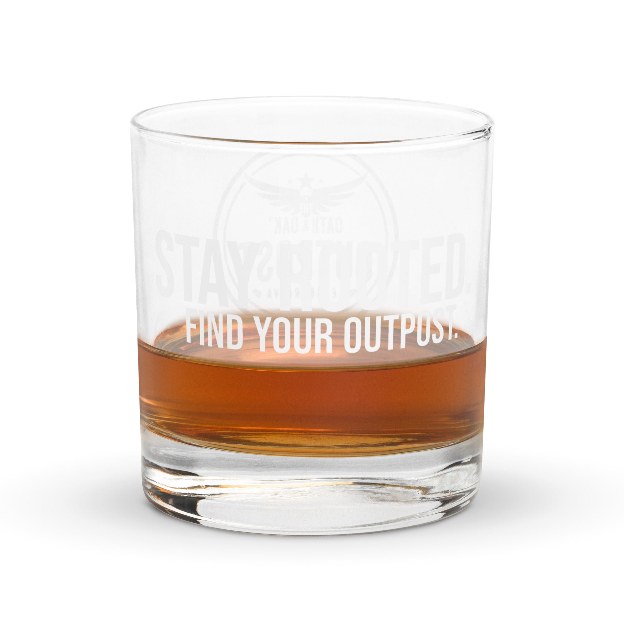 Oak Whiskey Glass