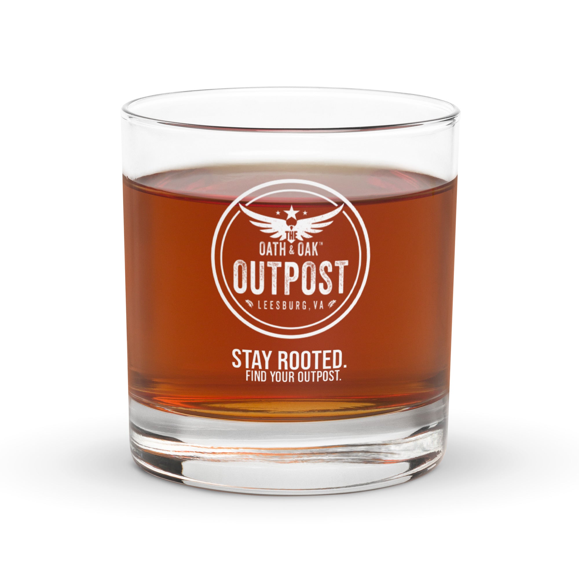 Oak Whiskey Glass
